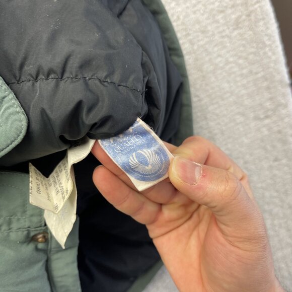 VTG Canada Goose “Snow Goose” Down Parka Jacket Military Green Men Sz M - Picture 13 of 16